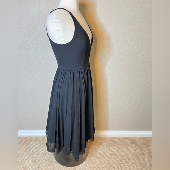 Dress the Population Dresses Alicia Mixed Media Midi Dressdress The Population Size S Nwt